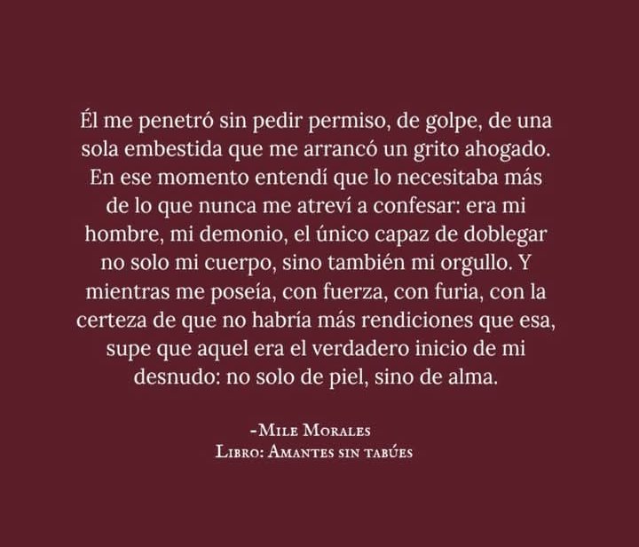 Y entonces...