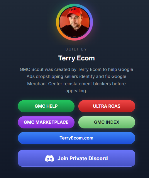 Terry Ecom | Google Merchant Center | Google Ads tweet media