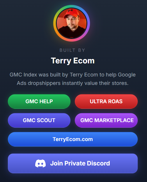 Terry Ecom | Google Merchant Center | Google Ads tweet media