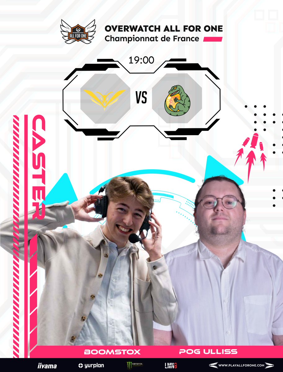 PlayAllForOneFR's tweet image. #LastDay
Dernière soirée de qualification

Ce soir à 19h00:
@WaspEsport Vs  @Harmony__Esport

Sur la chaîne OAFO: share.google/t4FnFJQxl4GyRd… 
Cast: @boomstox et  @Ulliss39

#OAFO2026