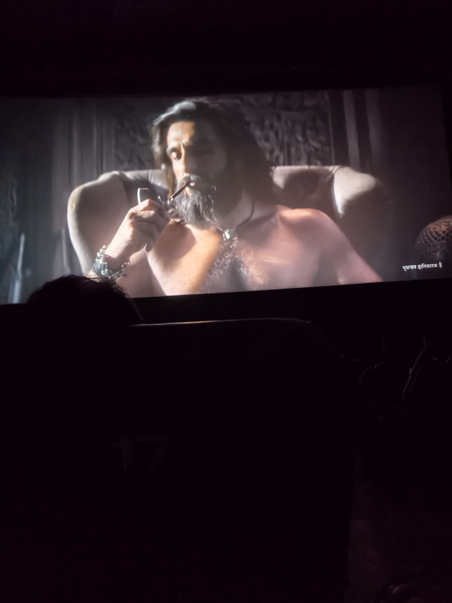 k_b_p_v's tweet photo. In #Dhurandhar2‌TheRevenge the main villain, Major Iqbal is Killed at around 3 hours 20 mins after a fantastic 40 min stretch of action and the movie runs for another 30 minutes and audience are glued go seats! This is something we witness once in a lifetime. https://t.co/j9oYSbwK7z
