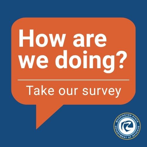WAStateDOR's tweet image. 🚨 We value your feedback! Have you had an experience with us at Unclaimed Property? Share your thoughts in our short survey &amp;amp; help us improve or recognize an employee! 🙌
Take the survey: survey.alchemer.com/s3/6249606/UCP…
#CustomerExperience #UnclaimedProperty #Feedback