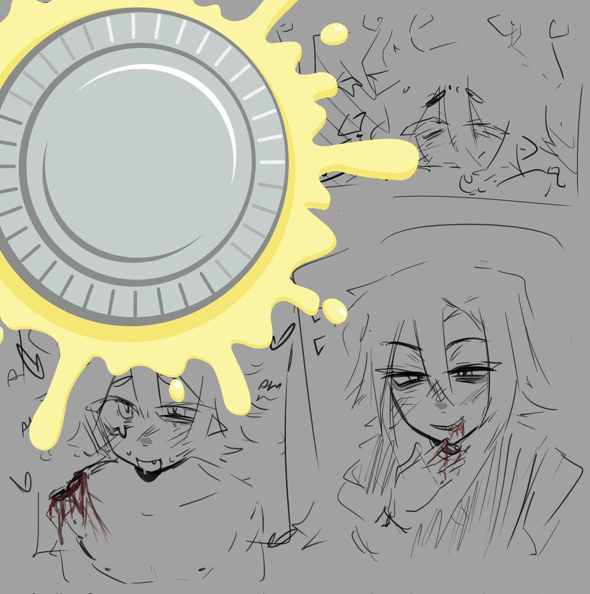 omorashi_angel's tweet photo. Nomas mamen encontré esto en mi galería q peo olvidé que lo hice es coml Fumusata sorpresa de mi para mi 🥹🥹🥹🥹 https://t.co/z87phkJrhC