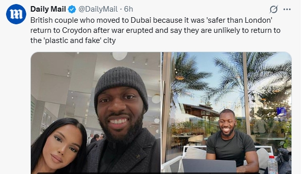 Ghandour tweet media