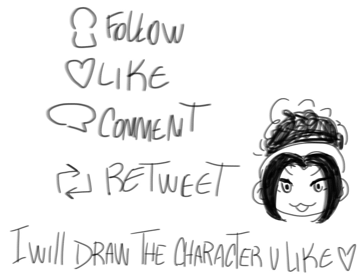 Looking for #artmoots 

I'll draw your #oc or favorite character. 

#artmoots #art #fanart #digitalart