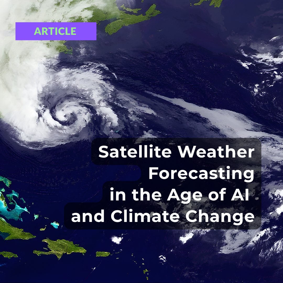 geoawesome_dgtl's tweet image. Weather forecasting feels simple. Open an app, check the icon. But behind that icon is one of the most complex data pipelines on Earth — and it's being rebuilt from the ground up.

geoawesome.com/satellite-weat…

#GeoAI #EarthObservation #Satellite #WeatherForecasting