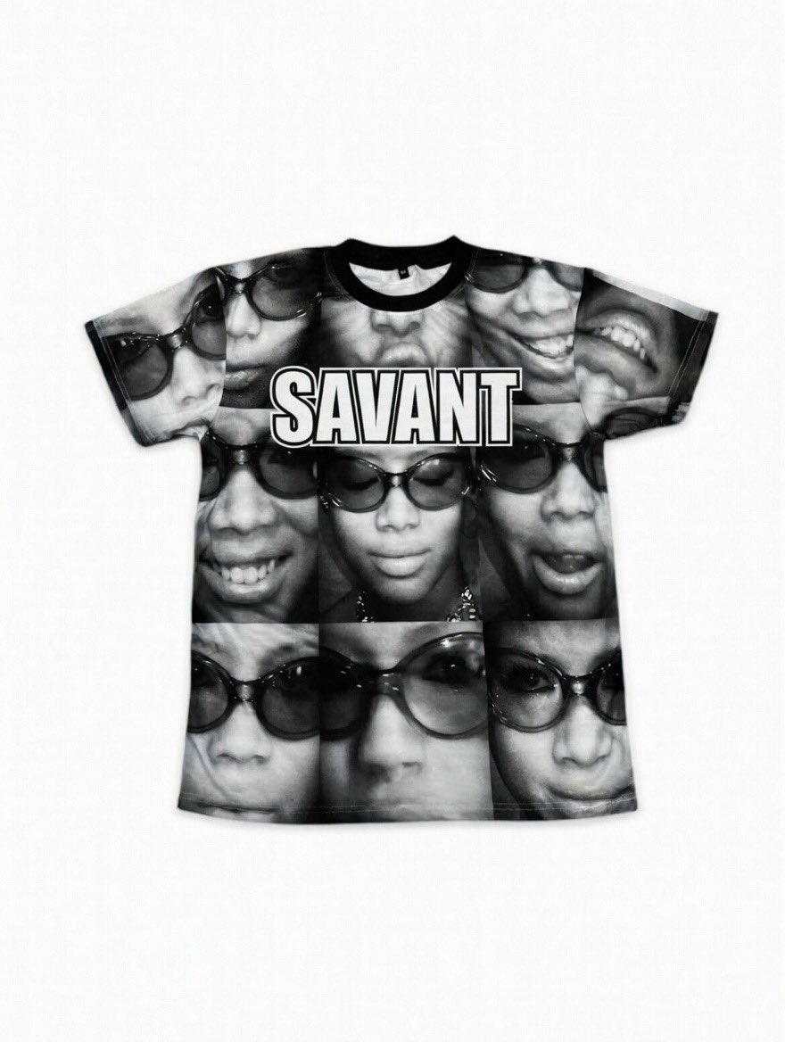 SAVANT_NG_'s tweet image. SAVANT SPLIT PERSONA TEE