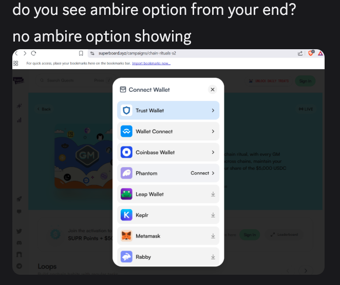Ambire Intern tweet media