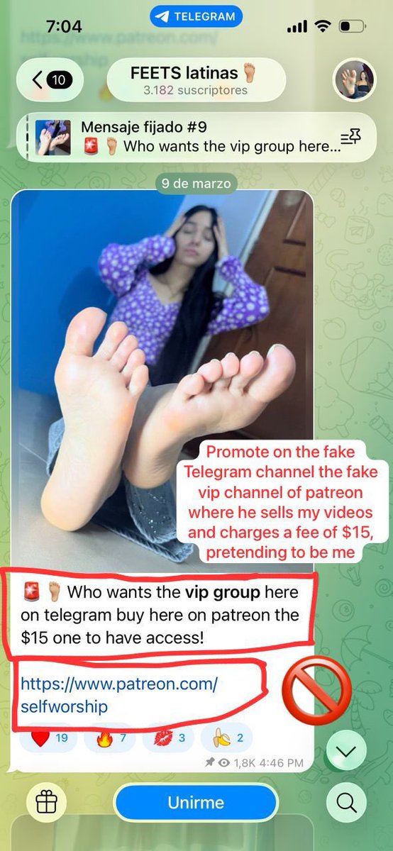 Esmeraldagoddes's tweet photo. The person who pretends to be me, is trying to "clarify" that he didn't sell anything of mine, it was just "advertising"

Here is the proof that everything he says is FALSE and if he sold my content and used my image to get money without my consent.

REPORT https://t.co/uUOHOlvkOP