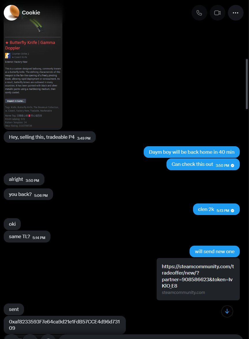 Siurrski - Buying Skins tweet media