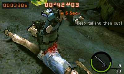 DESIRExDLC's tweet photo. in Resident Evil: The Mercenaries 3D 
Jill Valentine can jump in the air do a diving 
double knee nut buster on dudes 🥜 hell yeah 

#Nintendo3DS #3DS #capturedon3DS https://t.co/kDEyKisRzH