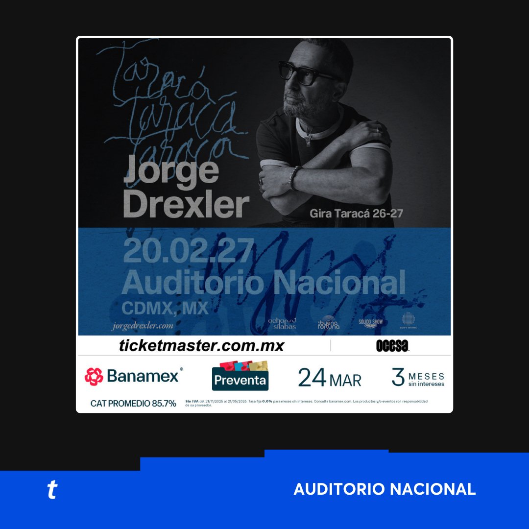 Ticketmaster México tweet media