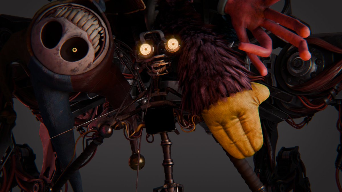 _ilplay_'s tweet photo. - Hello!~ I heard, your name is Mimic.

I'm trying to learn Blender while doing other things. I was also too lazy to add a background, even in the form of a picture.
#poppyplaytime #fnaf #blender https://t.co/NpUrvrwXrn
