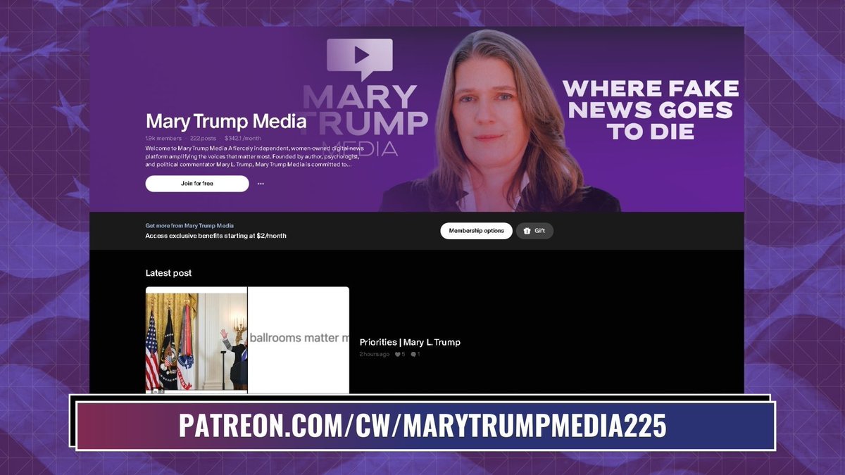 Mary L Trump tweet media