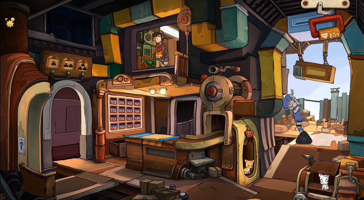 luachest0708's tweet photo. #데포니아 #Deponia
#스팀도전과제 #SteamAchievement

스팀 무료 기간 게임!! 
퍼즐이고... 추천에 있어서 받아버렸다.

기상천외한 발상이 필요한 부분들이 꽤 많았다.
그래서 헤맸다.

중간중간 개그씬이 많아서 웃으면서 했는데...
그래서 드로글저그가 뭐냐고!!!! https://t.co/eVODY474EH