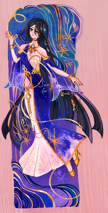 [cm] gold threads