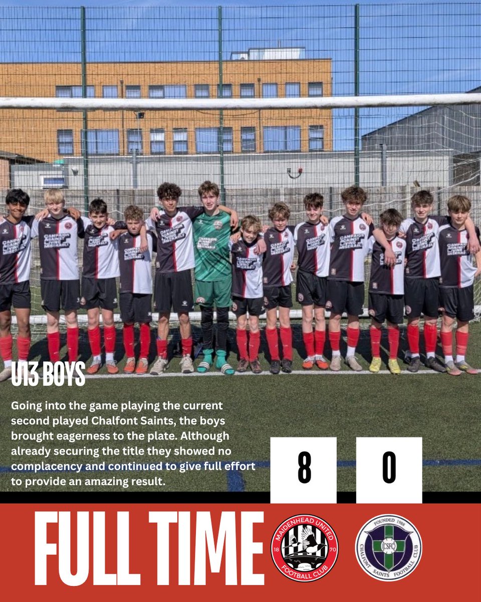 Maidenhead United Performance tweet media