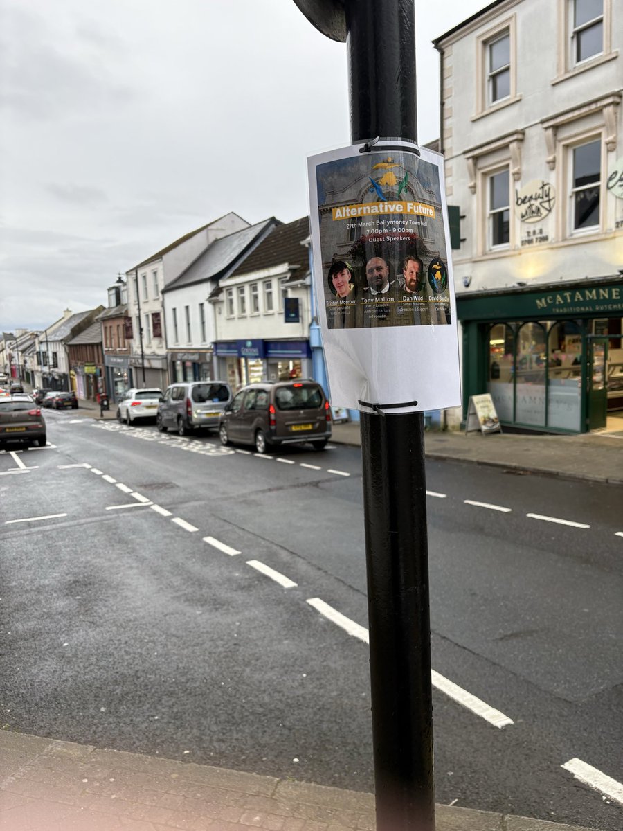 TonyMallon14's tweet photo. See everyone at 7pm at Ballymoney town hall this Friday. Please support young @TrisBurnedLands https://t.co/hbnI37yKza