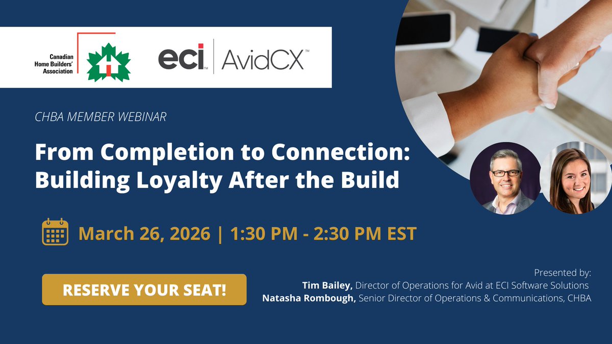 CHBA National tweet media