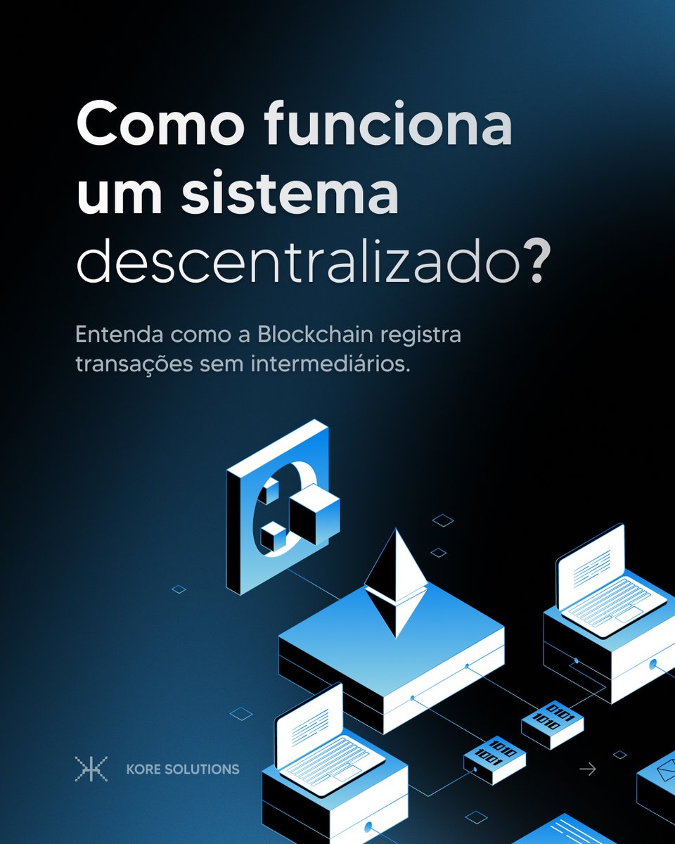 koresolutions_'s tweet photo. Por décadas dependemos de intermediários. 
A blockchain muda isso: transparência e descentralização.

A Kore nasce para simplificar o acesso a essa nova era financeira.

#Kore
Onde seu dinheiro é seu. https://t.co/lpic8wHaVu