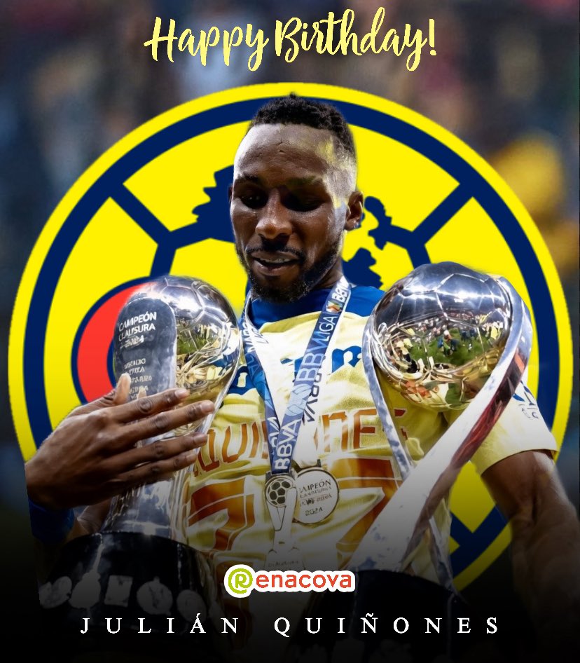 Solo estuvo 1 año, y fue suficiente para dejar huella en el Club América 🦅

23 goles y 10 asistencias en 52 partidos. Bicampeón anotando en ambas finales.

FELICES 29, PANTERA <a href="/julian_quiones3/">Julian Quiñones</a>