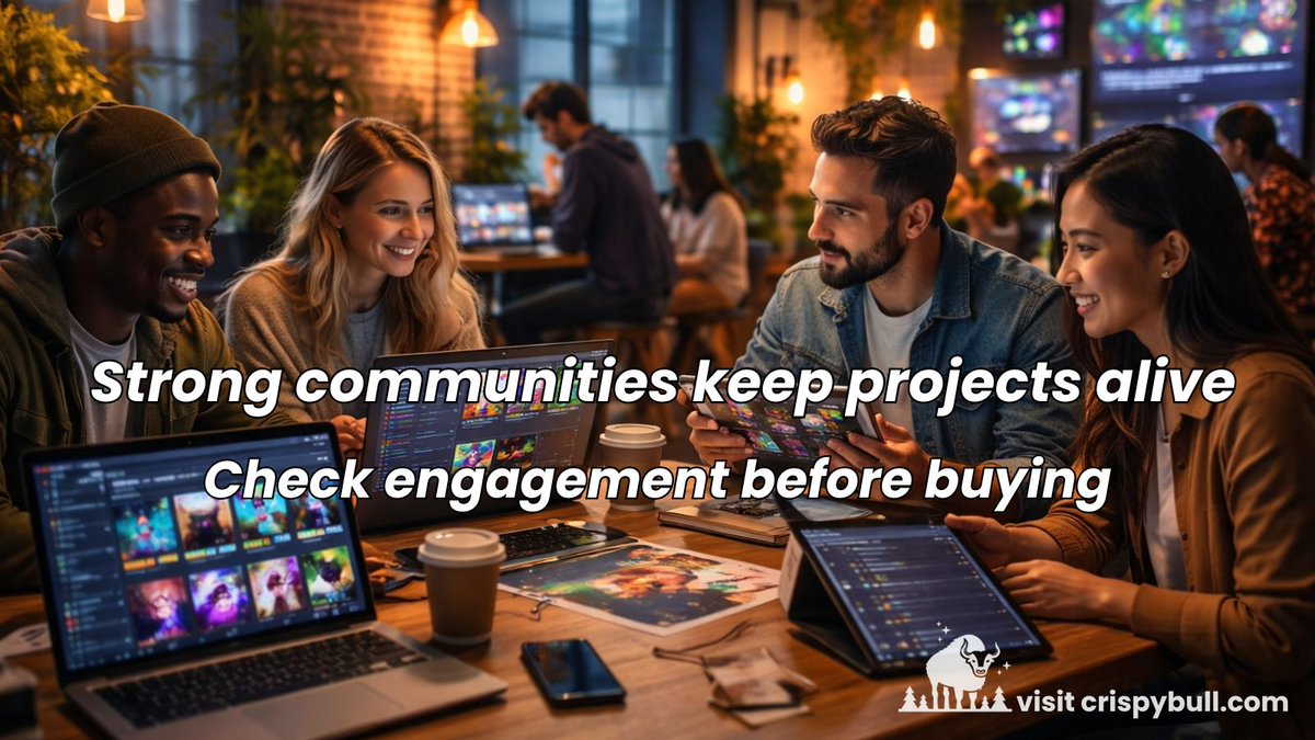 CrispyBull's tweet photo. NFT value comes from more than rarity. Utility, community, and long-term adoption determine what will hold value. Study projects carefully before buying or minting. #NFTTips #Web3Wisdom https://t.co/LaMi2XOajI