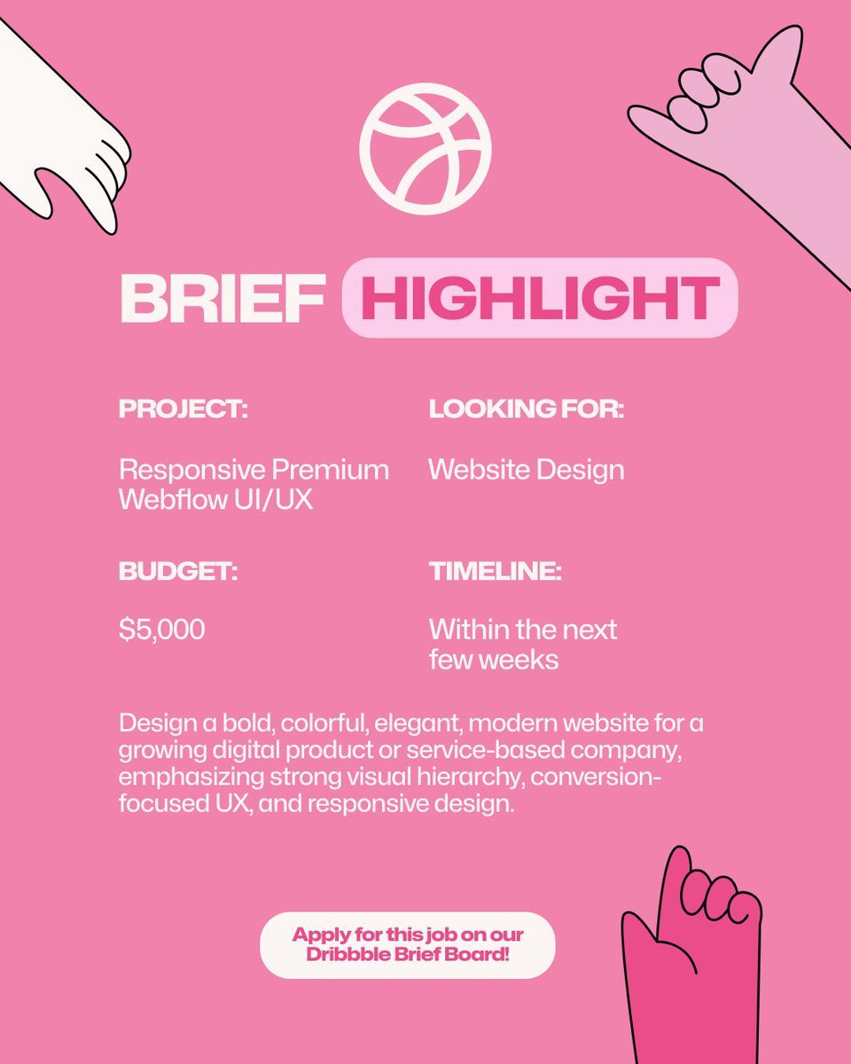 Dribbble tweet media