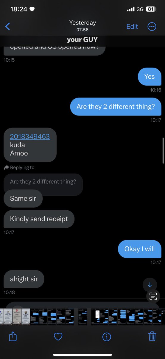 Hallymar7's tweet photo. @XSupport Please look into this account.
@topguyacademy scammed me with fake Outlier registration services.
I have screenshots and proof.
Kindly assist.
#Scam #Fraud
⚠️ SCAM ALERT ⚠️ https://t.co/7qrLAh3vgZ