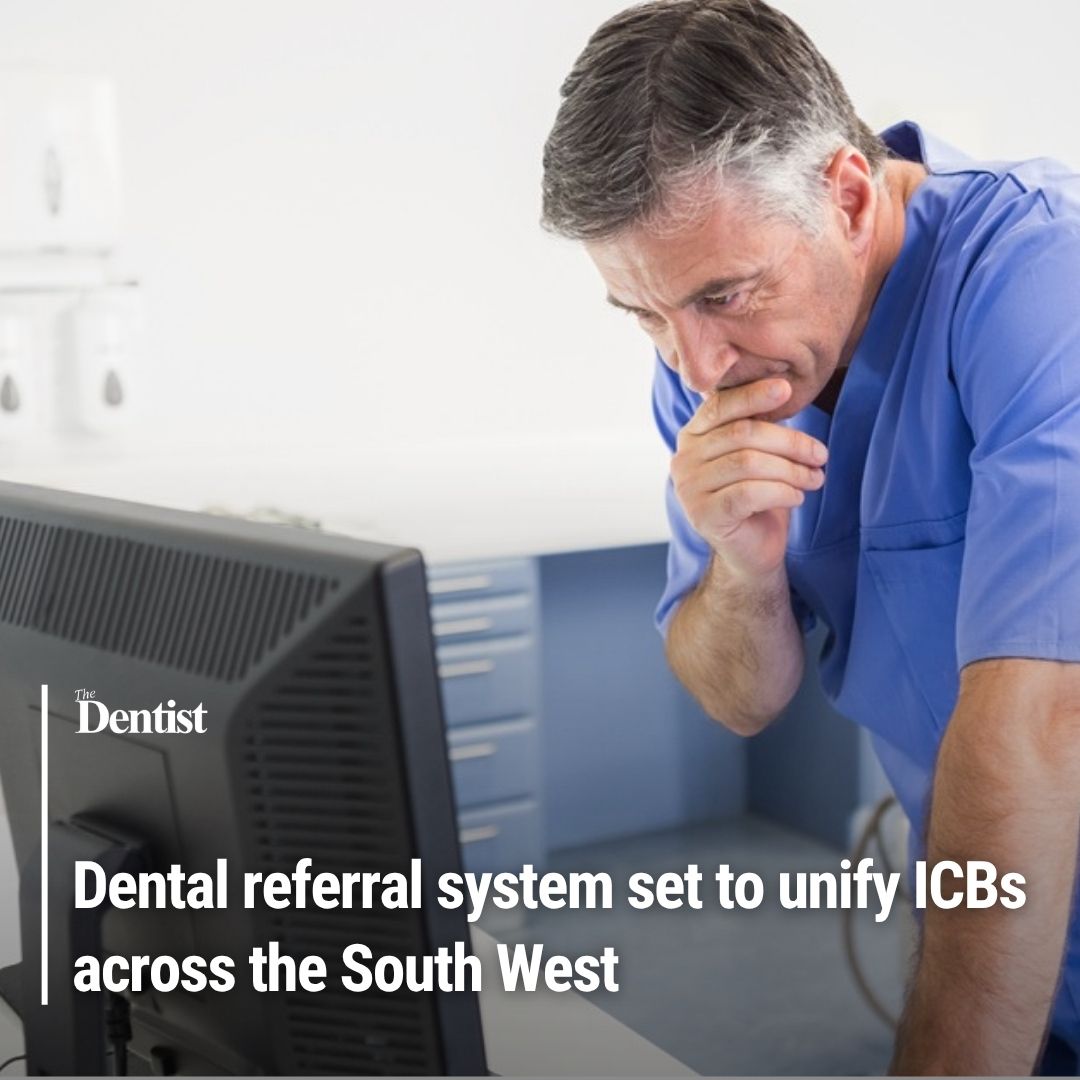 TheDentistMag's tweet image. The seven Integrated Care Boards (ICBs) across the South West are set to introduce a single dental electronic referral service (e-RS) for the region in 2026.

Find out more here:
➡️  ow.ly/twCy50YyeiO

#dentistry #dental #referral #refer #triage #delays