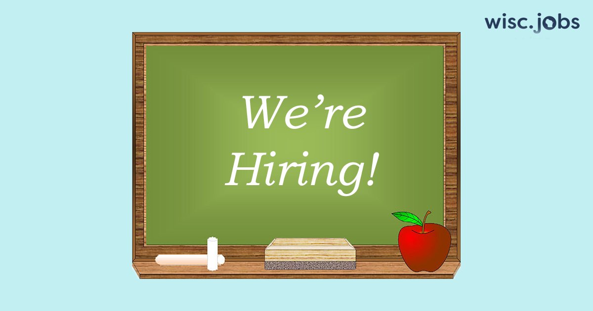 wiscjobs's tweet image. Dept of Public Instruction is hiring an #EarlyLearning #EducationConsultant to provide pre-kindergarten to third grade state-lvl leadership to school districts for early learning competencies. $35-$48.50/hr +benefits. Apply by 3/30. #WIjobs #GovJobs ow.ly/rYAV50Yy8Yb