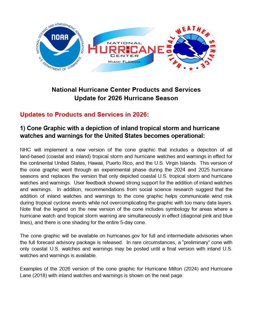 National Hurricane Center tweet media