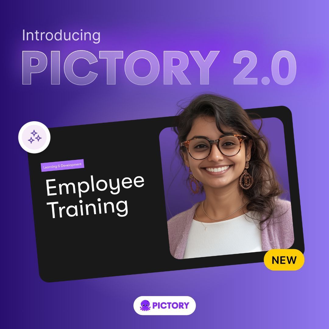 Pictory 2.0 promo card