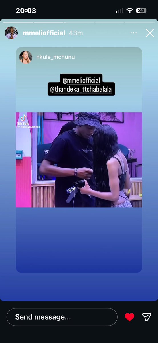 Ship yam ngedwa 🥹❤️
#Thandekatshabalala
#MmeliPrincekhumalo