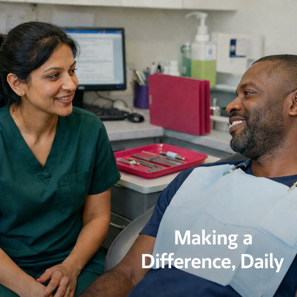 DRecruitNetwork's tweet photo. Every smile tells a story : and every dentist helps write it. 😁🦷

Your impact:
✅ Helping anxiety
✅ Restoring confidence
✅ Preventing issues

Looking for a role where your work truly matters? Let’s connect. 🤝

#Dentistry #DentalRecruitment #PatientCare #DRN https://t.co/zVBAX3rOww