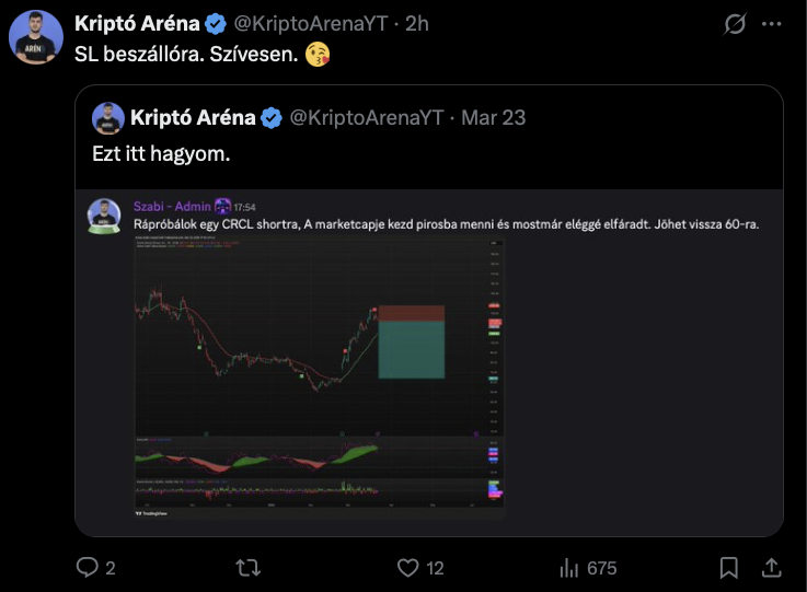 Kriptó Aréna tweet media