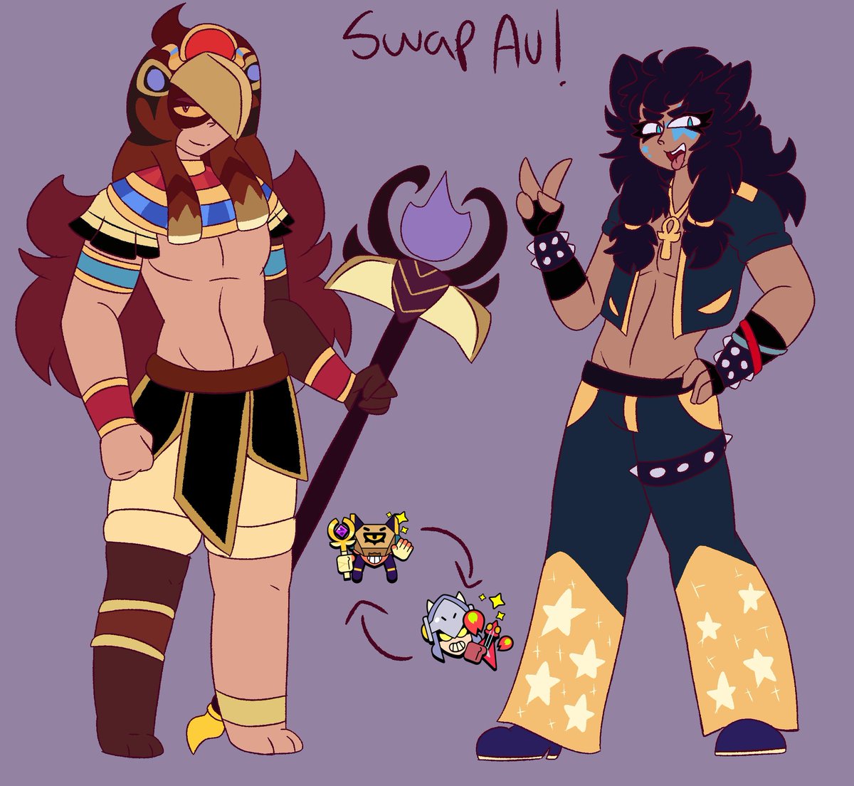 Valentine_Laxy's tweet photo. Drafinx pero cambio de roles ✌️
#BrawlStars #BrawlStarsArt #BrawlStarsFanArt #BrawlStarsDraco #BrawlStarsFinx #TIMEROCKERS #drafinx https://t.co/xiarvmdaRF