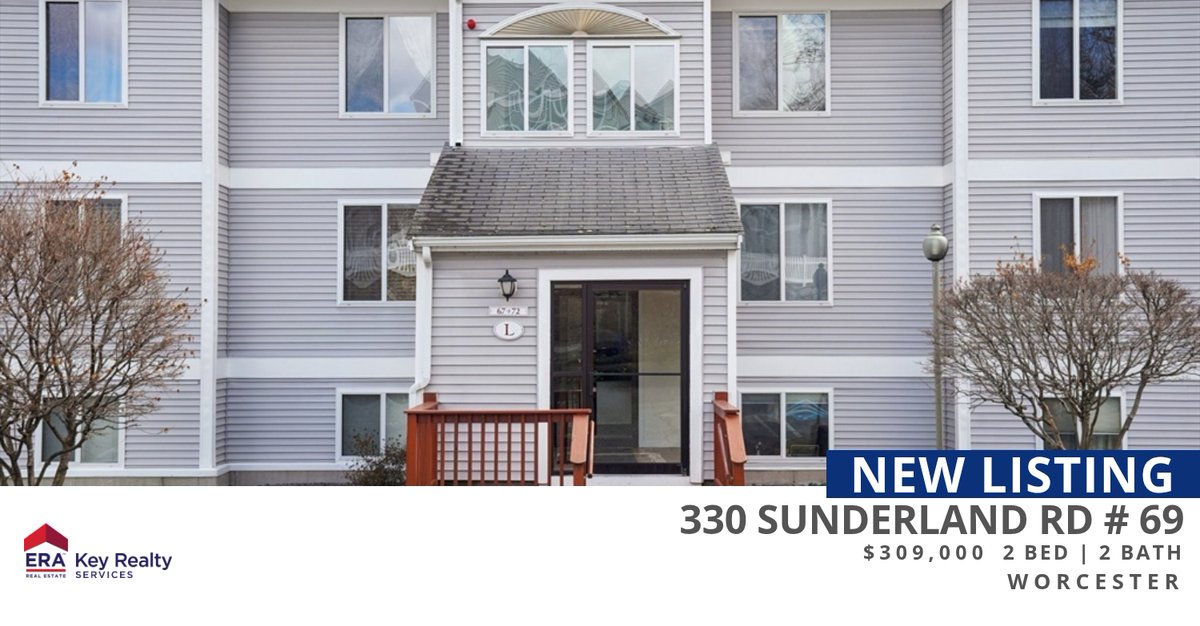 kelbel431's tweet photo. 📍 New Listing 📍 Take a look at this fantastic new property that just hit the market located at 330 Sunderland Rd # 69 in Worcester. Reach out here or at (978) 413-2288 for more information!

Listed by Alfred Dancy

Kelly Brown... https://t.co/NMGgreYtJA https://t.co/ExOkEkj2hR