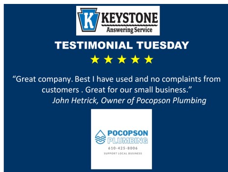 KeystoneTAS's tweet image. We’re proud to be the voice that keeps your business connected — day or night ☎️💙
#TestimonialTuesday #AnsweringService #24HourSupport #WeAnswerForYou #PositiveFeedback #HappyClients #CustomerCareExperts #AlwaysOnCall #NeverMissACall #ProfessionalService