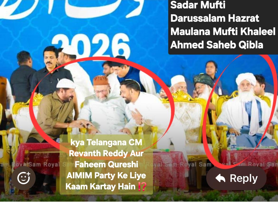 PoliticsSyed's tweet photo. Appeal @RahulGandhi Ji @kharge Ji #Telangana CM @revanth_anumula protégé @faheem_quereshi Sab in collaboration in business with anti congress lobby mostly AsadOwaisi’s land sharks tarnishing #CongressParty image. Req report be called for &amp; initiate action https://t.co/6O87Rod5Et