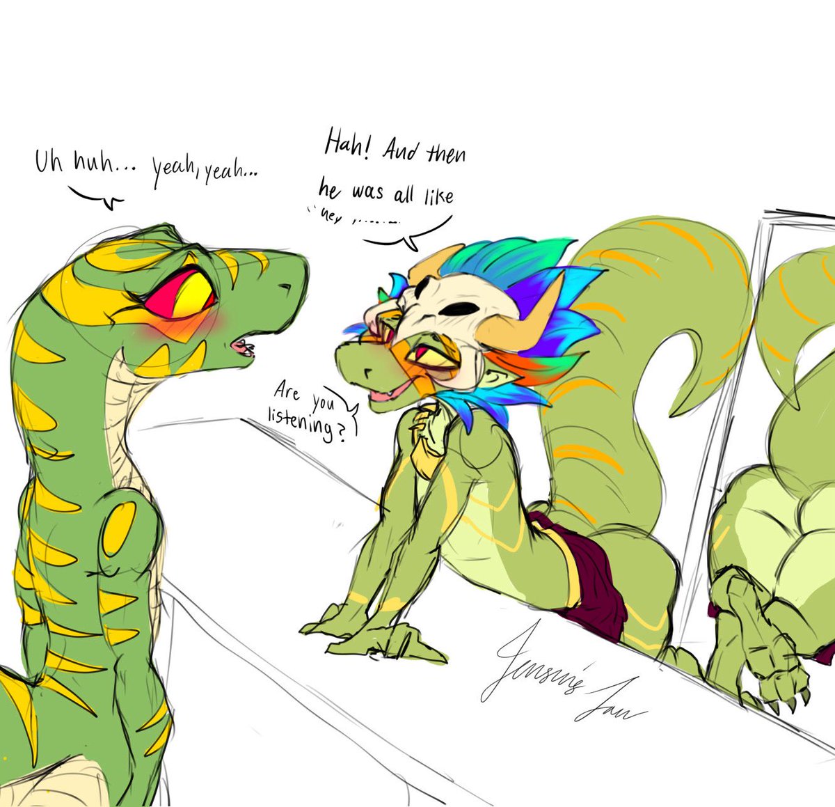 Jensen’s Law (COMMS FULL!) tweet media