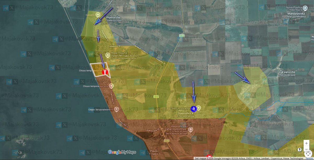 Zaporizhia Oblast🇺🇦

Ukrainians capture Russian prisoners in Prymorske. Russian control weakened.

See the latest updates with  us:<a href="/TTheBattlefield/">The Battlefield</a>
