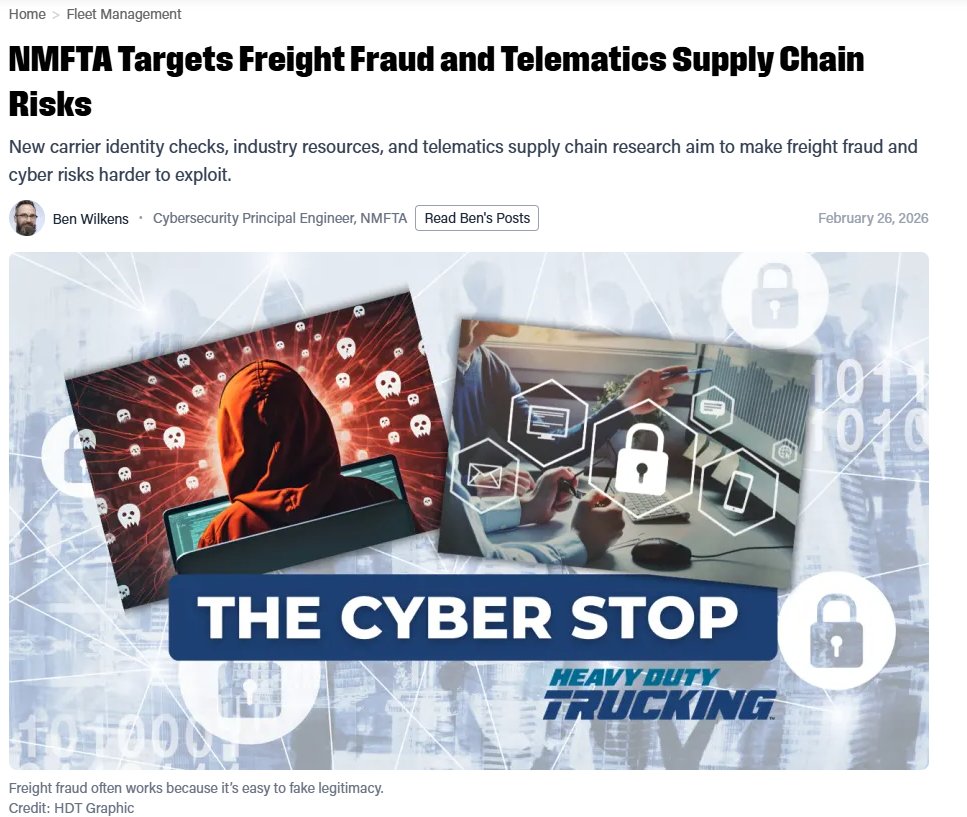 National Motor Freight Traffic Association tweet media