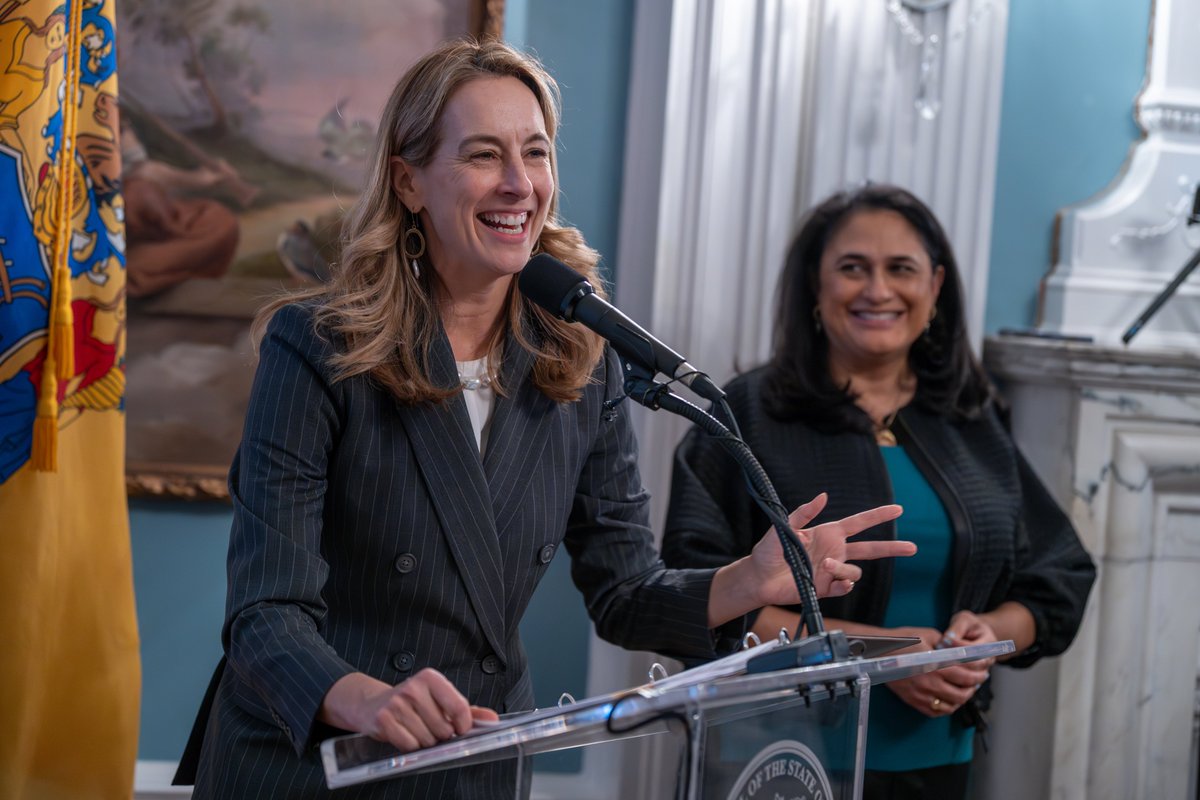 Governor Mikie Sherrill tweet media