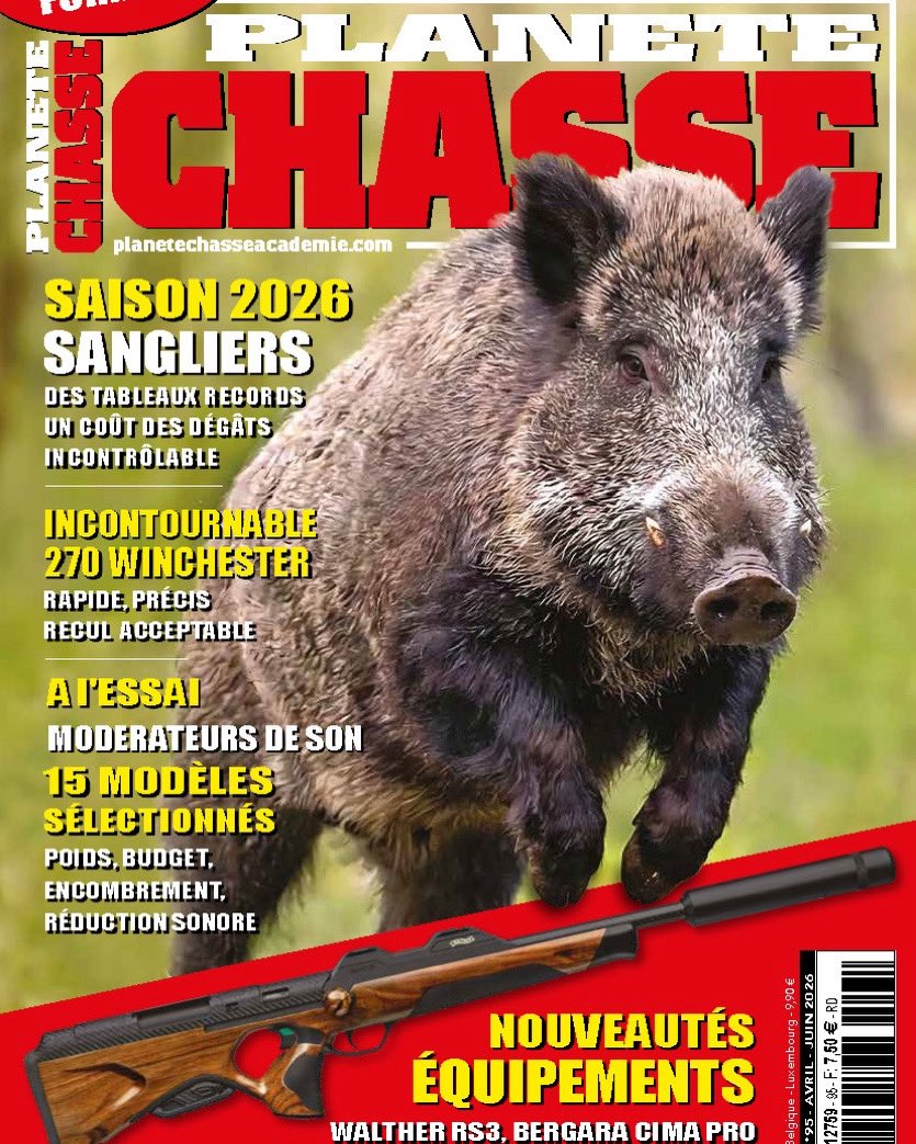 planetechasse's tweet photo. Le magazine est disponible au format digital https://t.co/3SJC2f576b https://t.co/gAAa1ky3D9