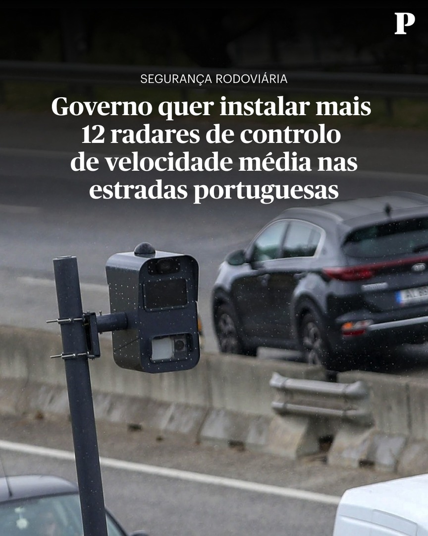 Publico's tweet photo. Governo quer instalar mais 12 radares de controlo de velocidade média nas estradas portuguesas

Leia aqui: https://t.co/fpUArduTas https://t.co/SBYbHO5MoD