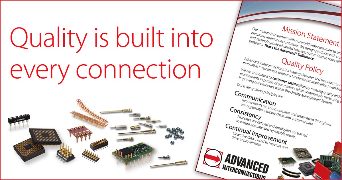 Our Quality Policy reflects a company-wide commitment to precision, reliability, and continuous improvement. Because in high-reliability electronics, quality is not optional. It is essential. bit.ly/4lp2INU