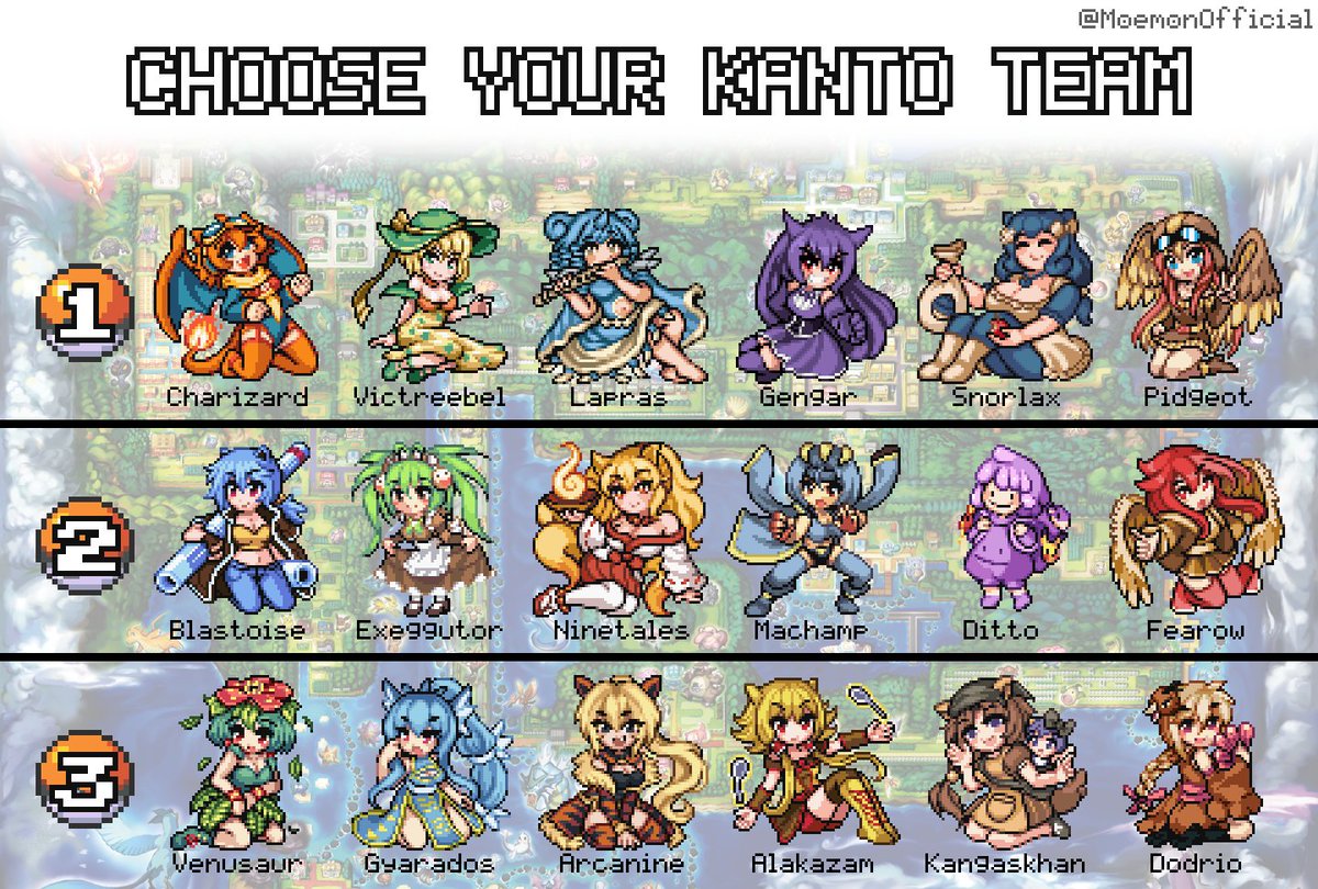 Moemon Official tweet media