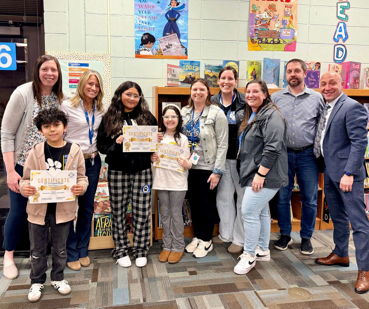 Thank you to these Ideal students and staff members who presented at last night's March Board of Education meeting! The Board had a great time hearing about the new and returning Panther Clubs and what students (and staff) love about them!