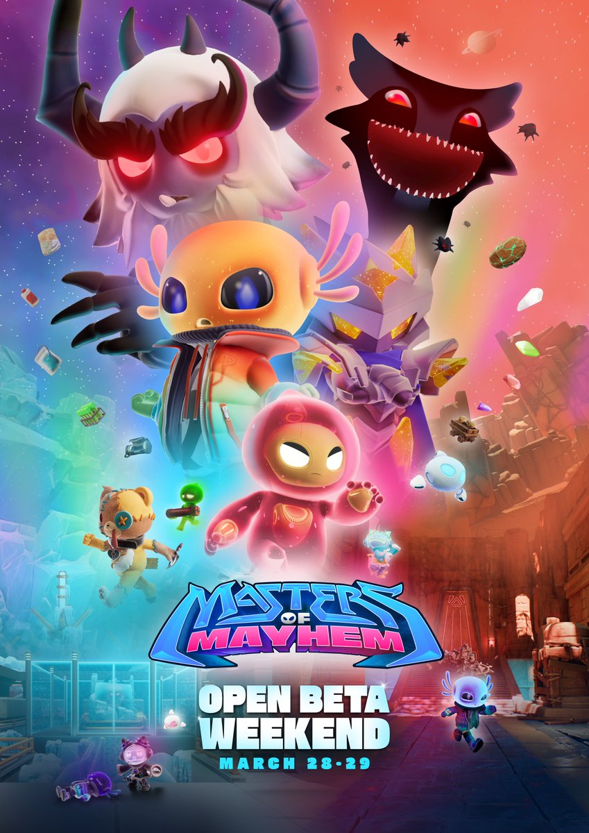 Masters of Mayhem: OPEN BETA 28th MARCH! tweet media