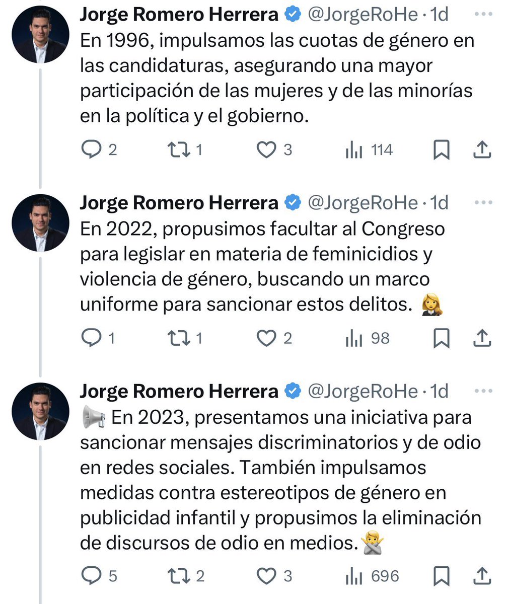 El PAN junto a MORENA instauraron estas "leyes con perspectiva de genero" que hoy CRIMINALIZAN A LOS HOMBRES, tus hijos, nietos, hermanos y esposos
- NO VOTES POR POLITICOS QUE APOYEN ESTAS MIERDAS 👇